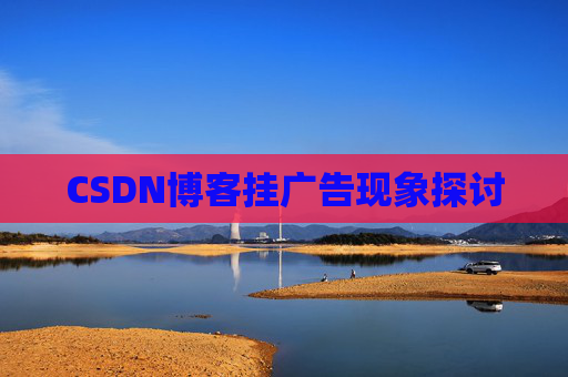 CSDN博客挂广告现象探讨